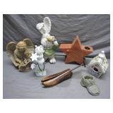 Eclectic Collection: Sculptures, Tools, and Decor