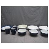 Classic Two-Tone Tableware Set