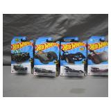 Hot Wheels Batman Set of 4 Die-Cast Cars