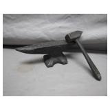 Miniature Anvil and Hammer Set