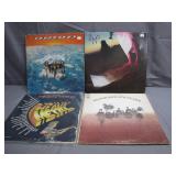 Four Iconic Vinyl Records, Aerosmith, Styx
