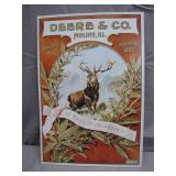Commemorative John Deere Metal Sign