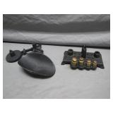 Cast Iron Miniature Scale and Weights