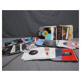 Eclectic Collection of 45 RPM Vinyl Records