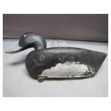 Hand-Carved Wooden Duck Decoy
