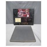 Dale Earnhardt Jr. Racing Plaque & Book Set