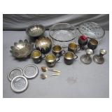 Silver Plate and Glassware