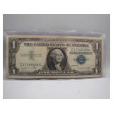 1957 A Series Silver Certificate $1 Bill