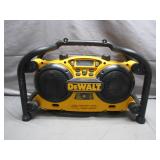 DeWalt Radio with Battery and Plug-In Capability