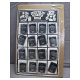 Sheet of George Dickel Whiskey Decals