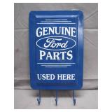 Genuine Ford Parts Sign With Hooks