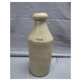 Stoneware Bottle Marked T. Burns