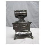 Ornate Ceramic Miniature Stove Replica