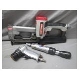 Pneumatic Tools Featuring Staples and Ratchets
