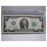 2017 A Series $2.00 Federal Reserve Note