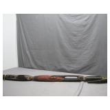Hand-Carved Tribal Spear with Ornamental Details