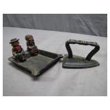 Dalecraft Cast Iron Figurine Iron Set