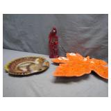 Autumn-Inspired Ceramics and Glass Figurine