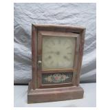 Early 19th-Century Wooden Mantel Clock