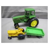 Vintage Die-Cast Tractor and Trailer Set