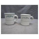 Little Tavern Shop Coffee Mugs, Set of 2