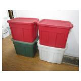 Rubbermaid Roughneck Storage Totes Collection