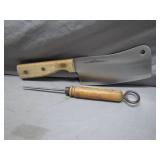Old Homestead Cleaver and Honing Tool