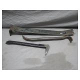 Three Metal Pry Bars