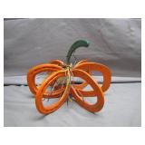 Handcrafted Horseshoe Pumpkin Sculpture