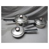 Duncan Hines Stainless Steel Cookware Trio