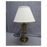 Classic Brass Table Lamp With Shade
