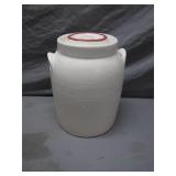 Traditional White Stoneware Crock