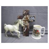 Horse Loverï¿½s Cross, Mug, and Figurine Set