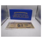 Commemorative $2.00 Bank Note with Display