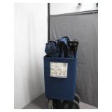 Collapsible Utility Wagon With Sturdy Wheels