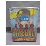1990 Fleer Baseball Card Box, Sealed