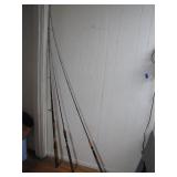 Three Fishing Rods with Unique Features