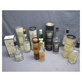 Empty Scotch Whisky Bottles