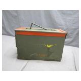 Military-Style Metal Ammo Can