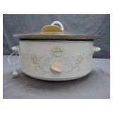 Rival Crock-Pot Slow Cooker in White