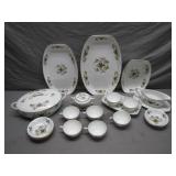 Edelstein Bavaria Floral Porcelain Set