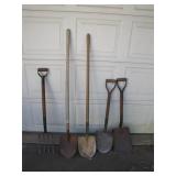 Five Rustic Garden Tools