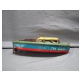 Sea Queen No. 88 Tin Toy Boat