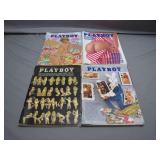 Four 1970ï¿½s Playboy Magazines