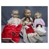 Charming Collection of Porcelain Dolls
