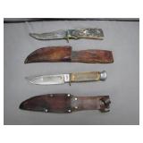 Fixed German Blade Knives with Sheaths