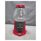 Classic Red Gumball Dispenser Machine