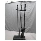 Classic 4-Piece Fireplace Tool Set