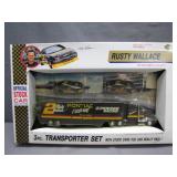 Rusty Wallace Pontiac Transporter Set