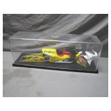 Suzuki Drag Bike Scale Model in Display Case